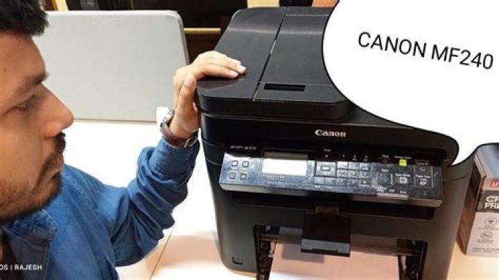 print properties Canon MF240 Series on localhost