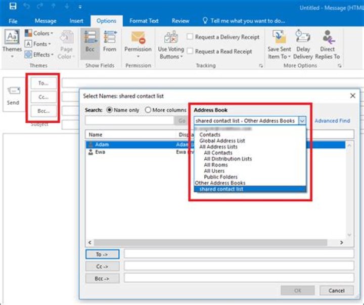 Refresh the global address book in Outlook 2010