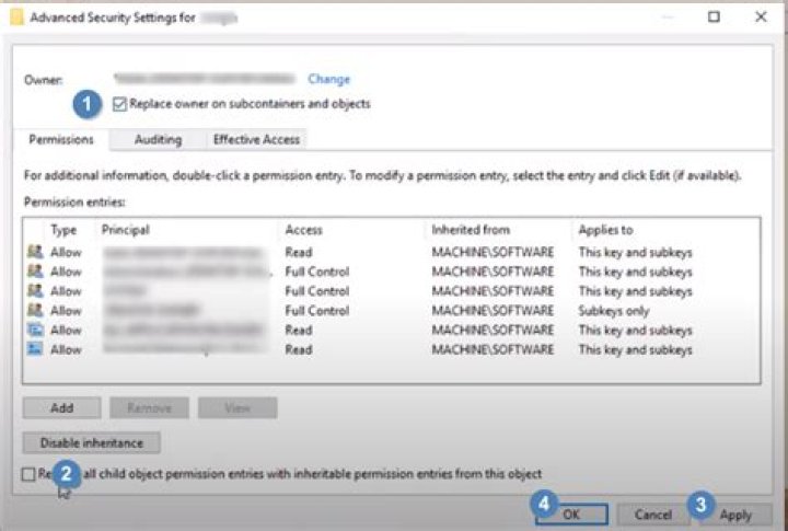 Regedit "Cannot Delete (keyname): Error while deleting key"