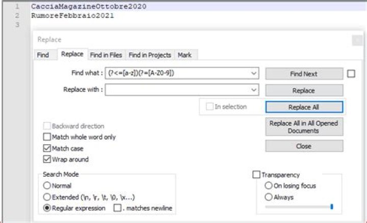 Regex to insert a space between uppercase and lowercase letters