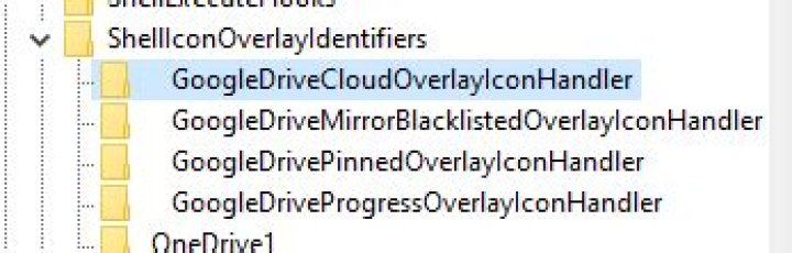 registry google drive overlays