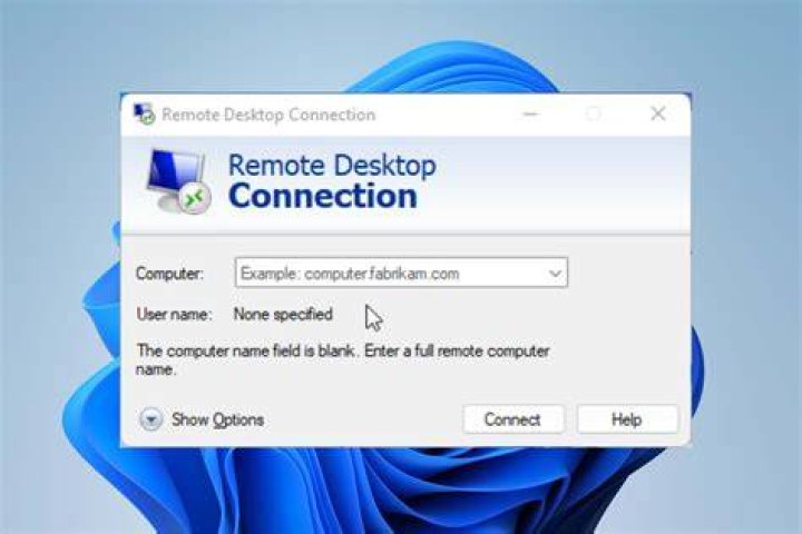 Remote desktop without a password