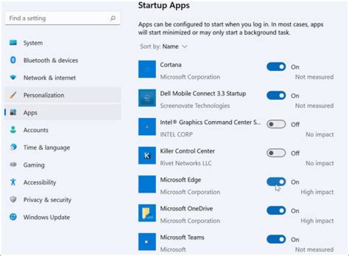 remove startup apps