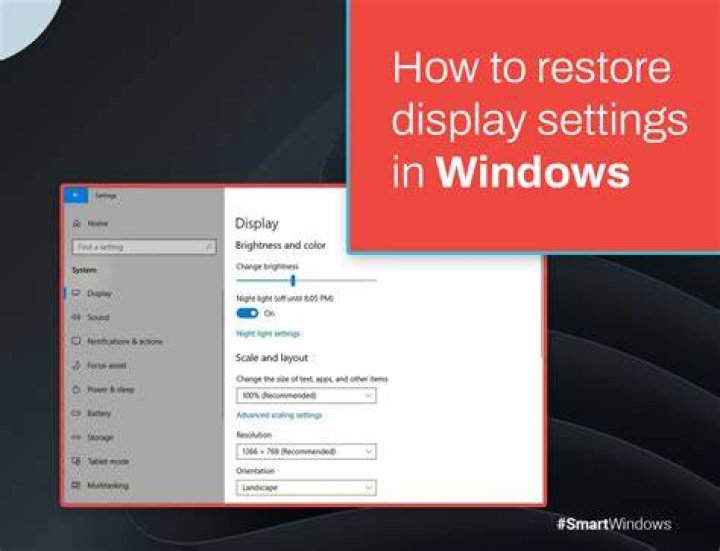 Restore desktop position using these commands