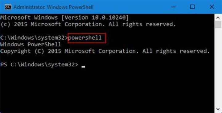 run powershell command from cmd
