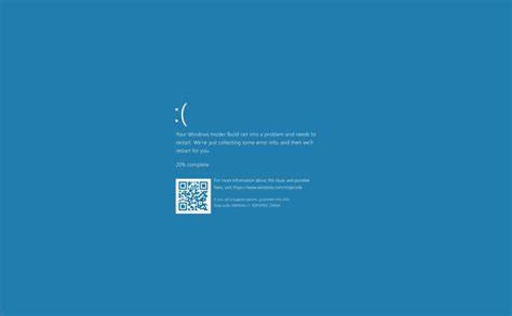 screenshot: error encountered