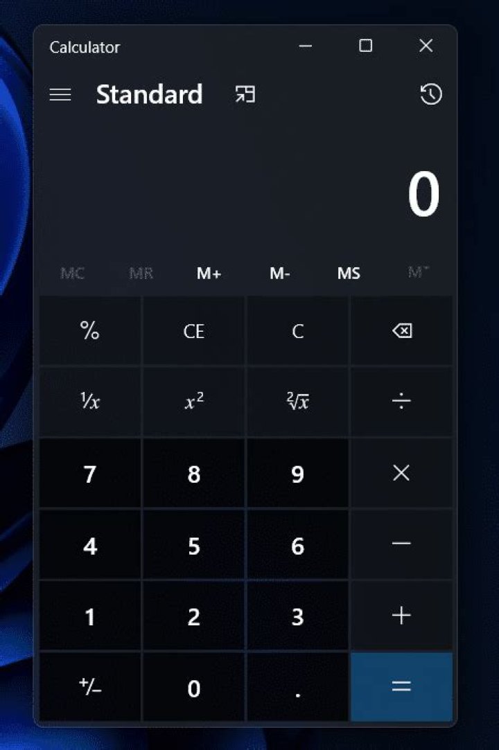 Screenshot of Calculator shortcut on desktop with hotkey field highlighted