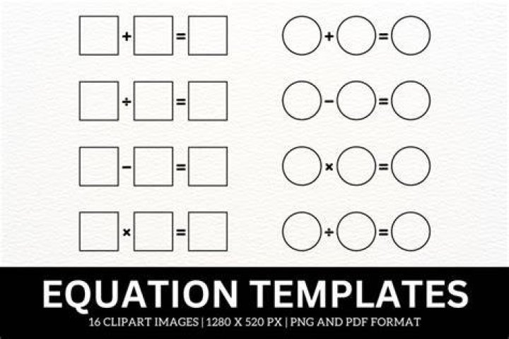 Screenshot of empty equation box