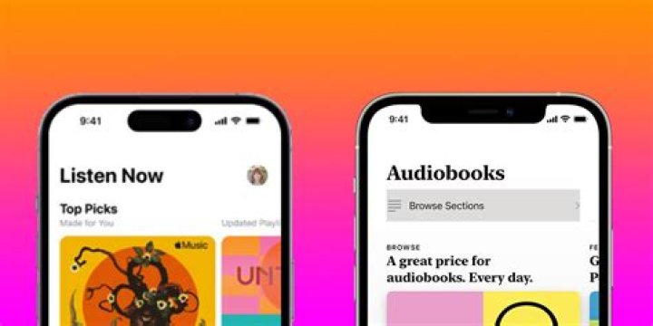 Screenshot of Listen tab