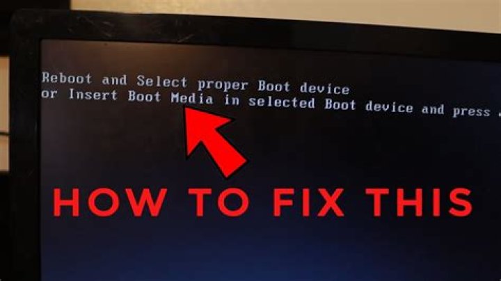 Select boot device
