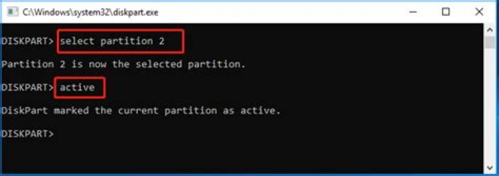 Select Partiton