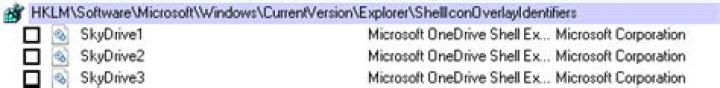 ShellIconOverlayIdentifiers for OneDrive disabled