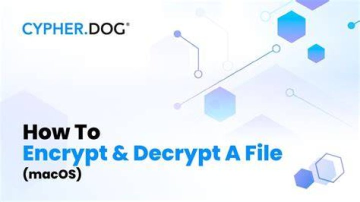 Simple built-in way to encrypt and decrypt a file on a Mac via command-line?