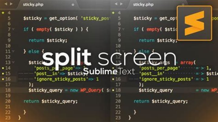 Sublime Text 2 split view