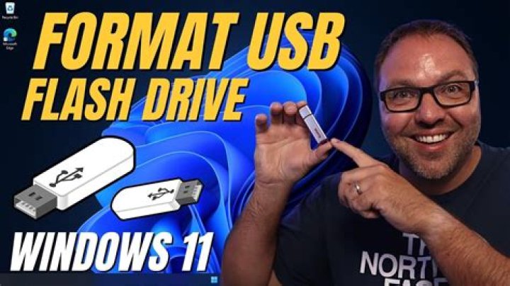 Successfully formatted flash drive in My Computer