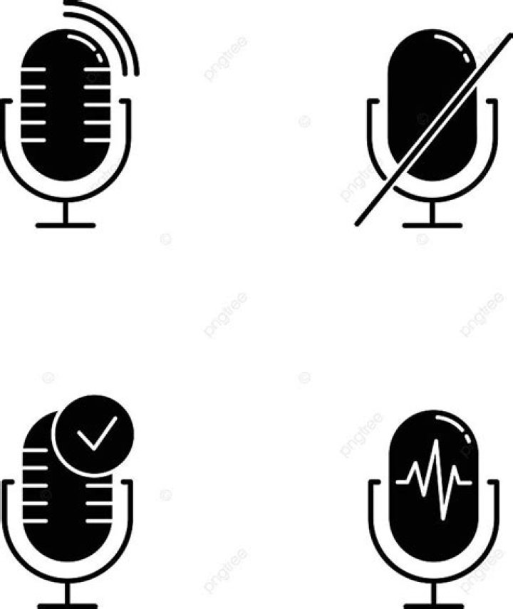 taskbar icon showing microphone usage