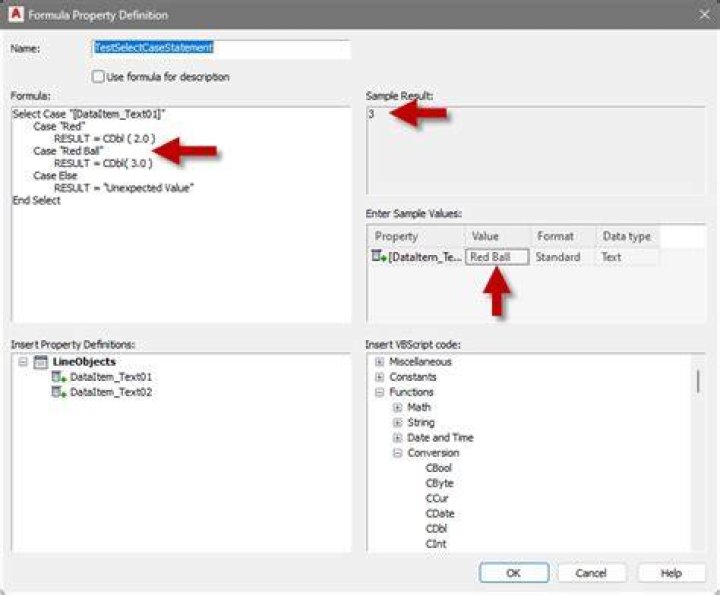 text with spaces selected