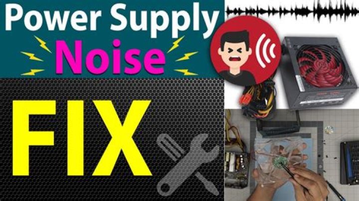 Ticking noise in PSU even when its turned off