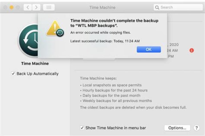 Time Machine backup to FTP server