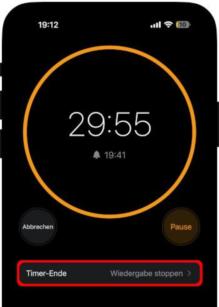 timer stopped