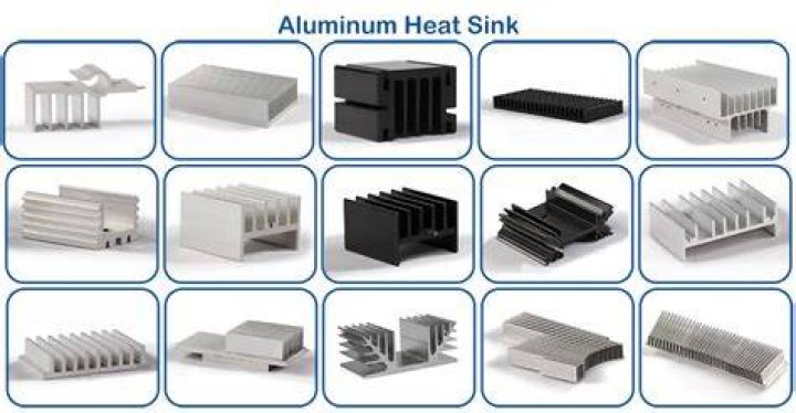 top of heat sink