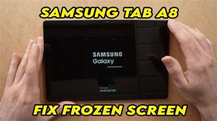 Toshiba a10 tablet freezes at startup animation