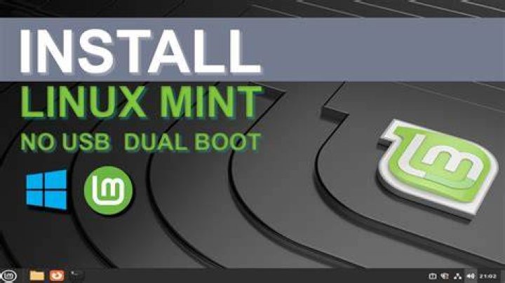 Trying to install Linux without USB/DVD