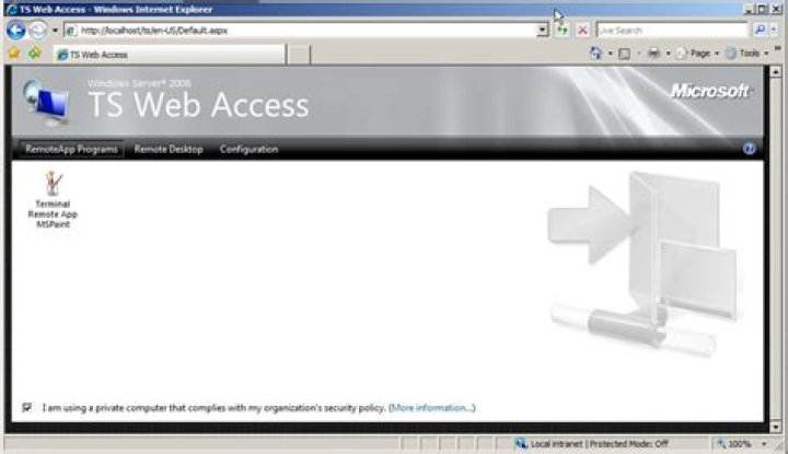 TS Web Access