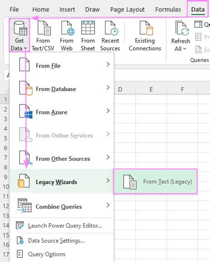 Turn on CSV Legacy Import