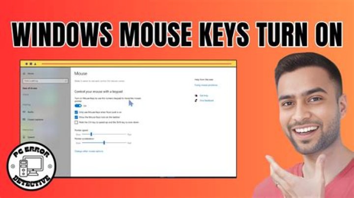Unable to turn off 'Mouse Keys enabled on sign-in' setting in Windows Ease of Access