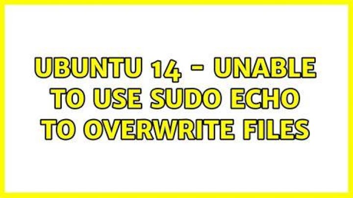 Unable to use sudo