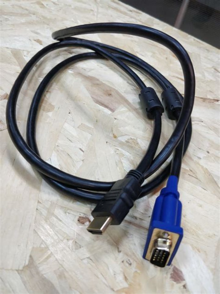 Under what circumstances will a passive HDMI-to-VGA adapter work?