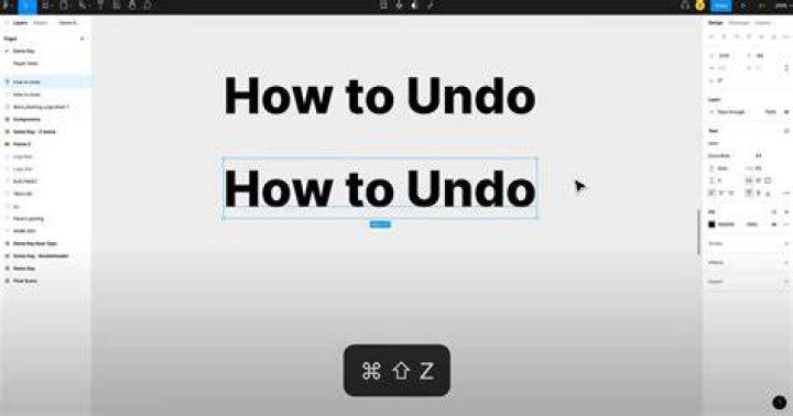 undo