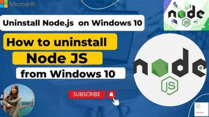 Uninstall Node.js