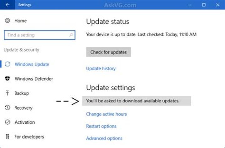 Updates disabled by system administrator