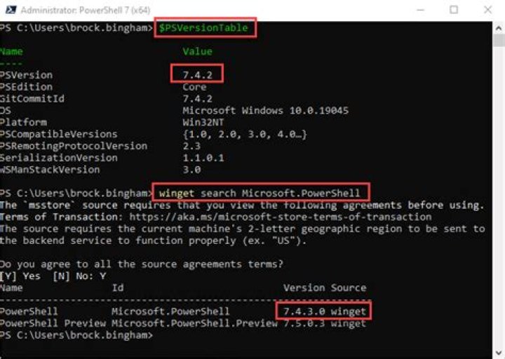 Updating powershell from 5.1 to 6.1