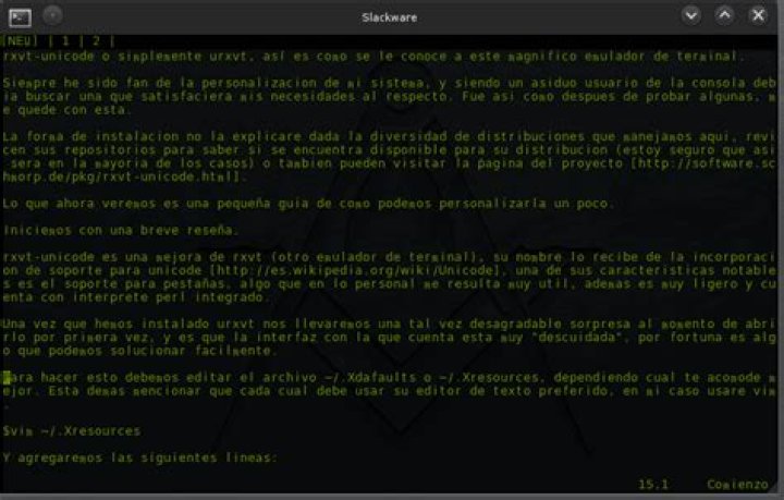 urxvt