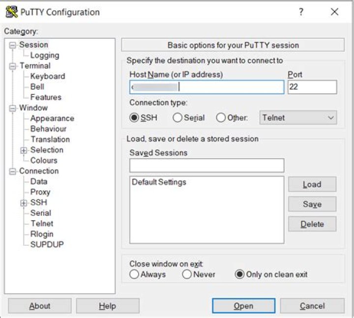 Use Putty within command prompt