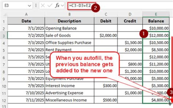 Using Excel to summarize Credit and Debit category columns and a single value column