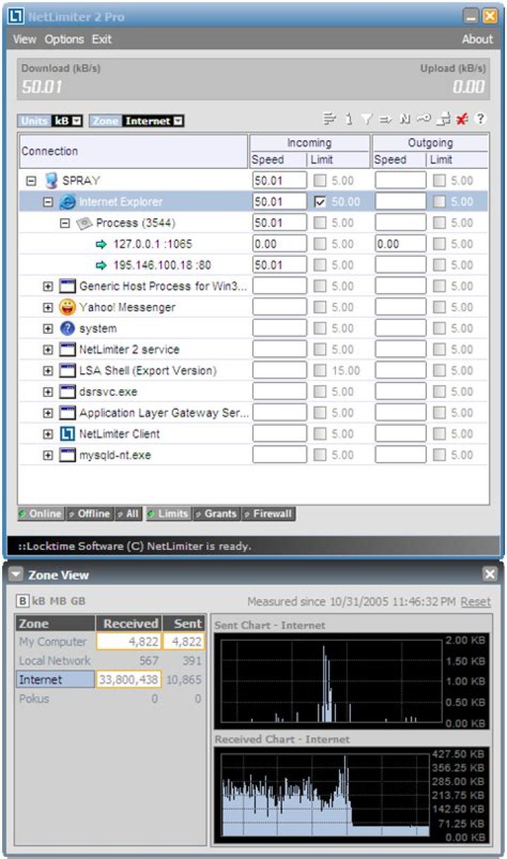 Way to limit bandwidth of programs on Windows?