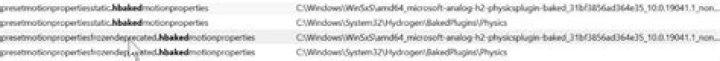 What are HBAKED and HBAKED... files?