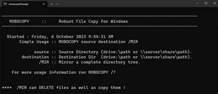 What are the best Retries and Wait time switches for Robocopy?