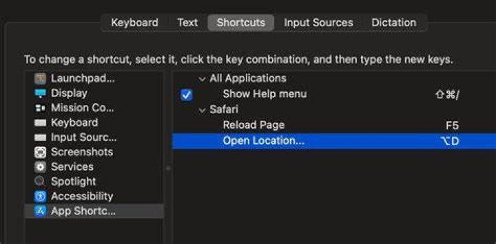 What is the keyboard shortcut to focus to address bar in Mac Chrome?