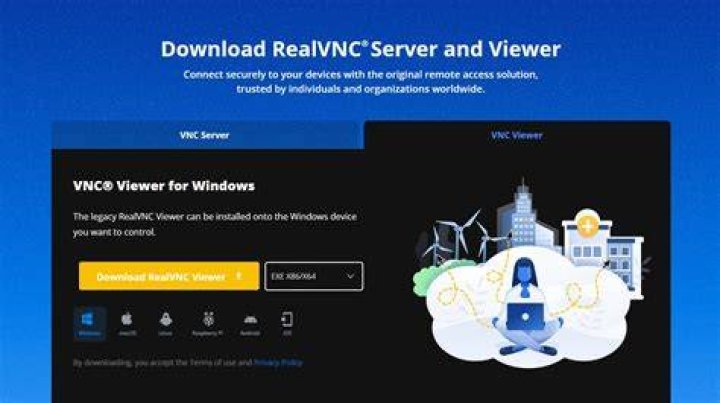 What VNC server is compatable with realvnc viewer?