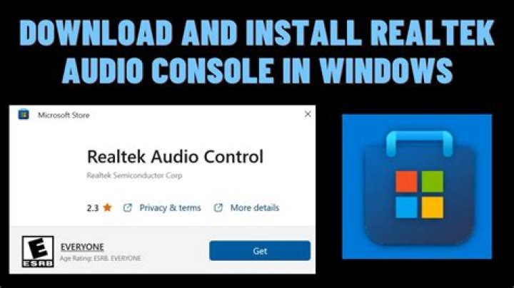 Where does Realtek Audio Control (one installed from Microsoft Store) store its settings?