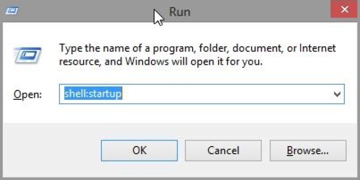 Where is the startup (autostart) folder in Windows 8?
