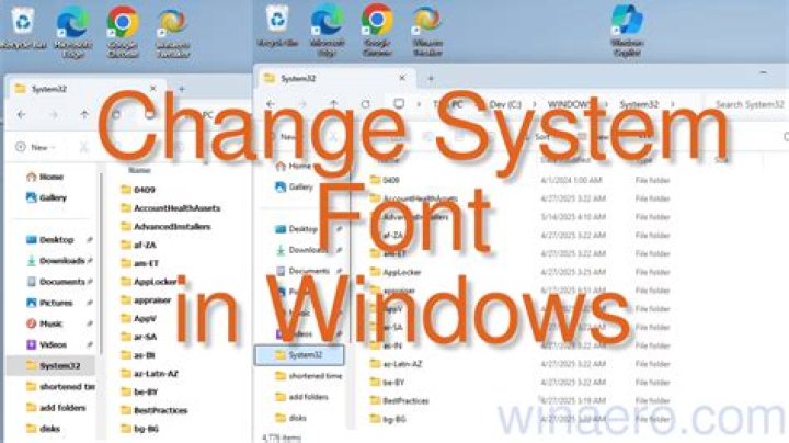 Windows 7: How to change the taskbar font size