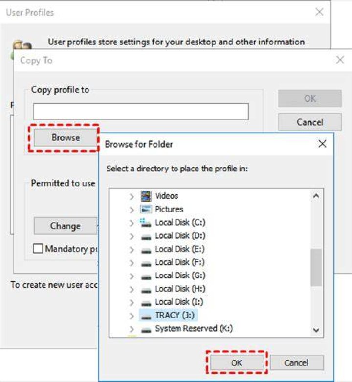Windows 7: Migrate user profile to another computer manually