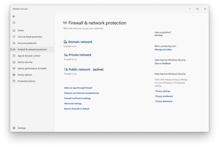 Windows Firewall