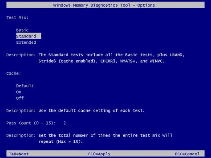 Windows Memory Diagnostic Windows Memory Diagnostic